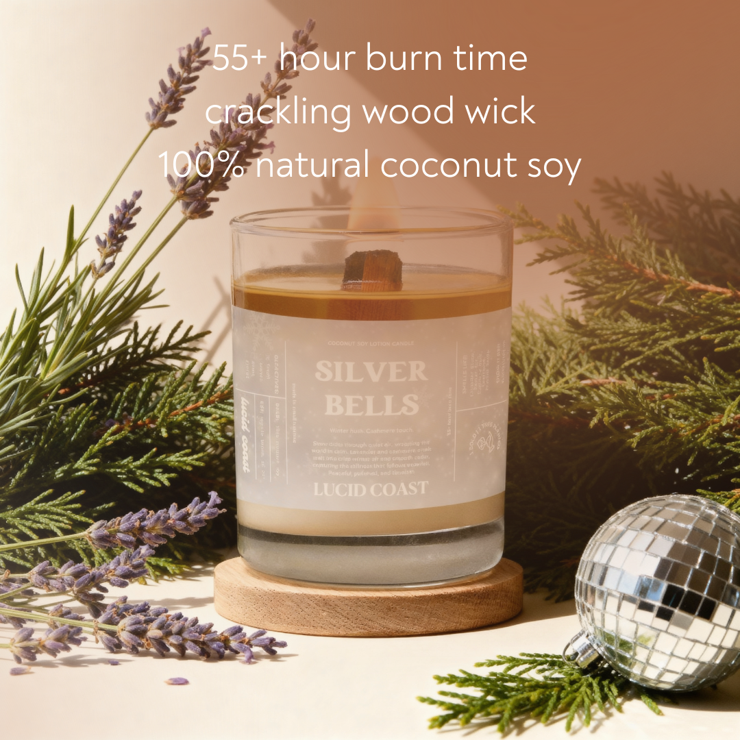 Silver Bells Massage Candle
