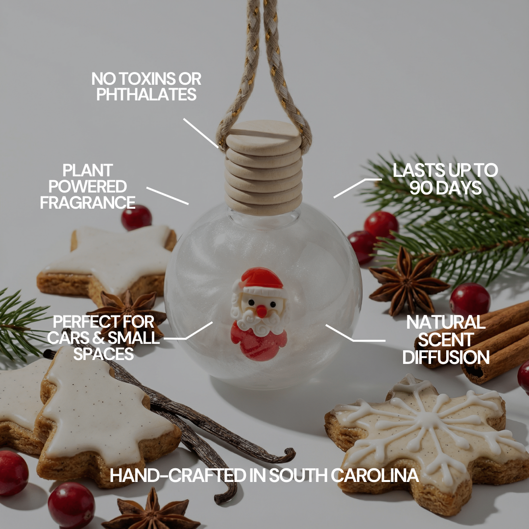 Santa's Cookies Snow Globe Car DIffuser