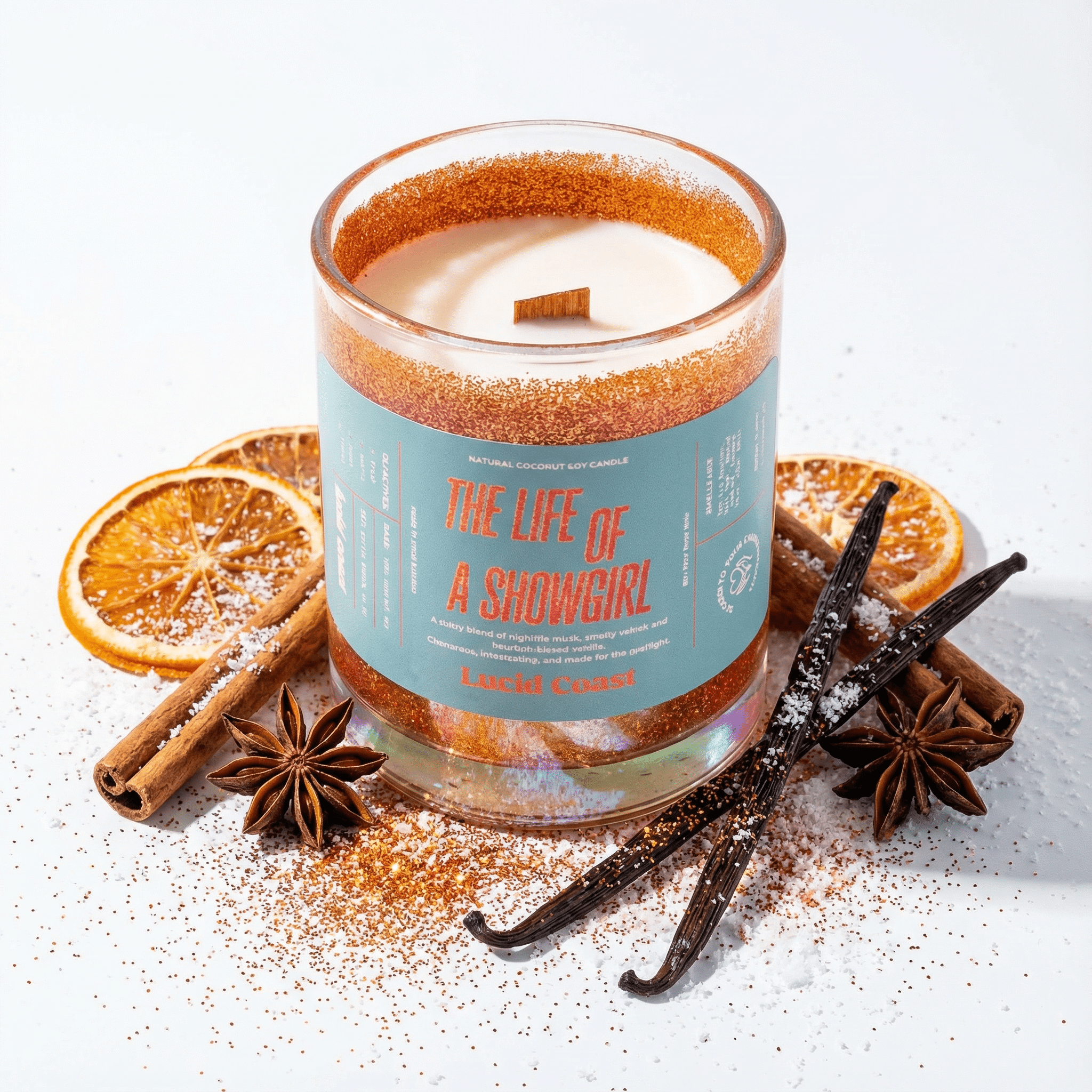 Showgirl Life Candle | Coconut Soy Lotion Candle