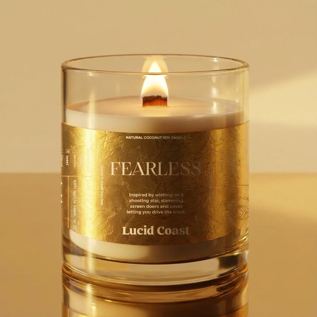 Fearless Candle | Coconut-Soy Lotion Candle