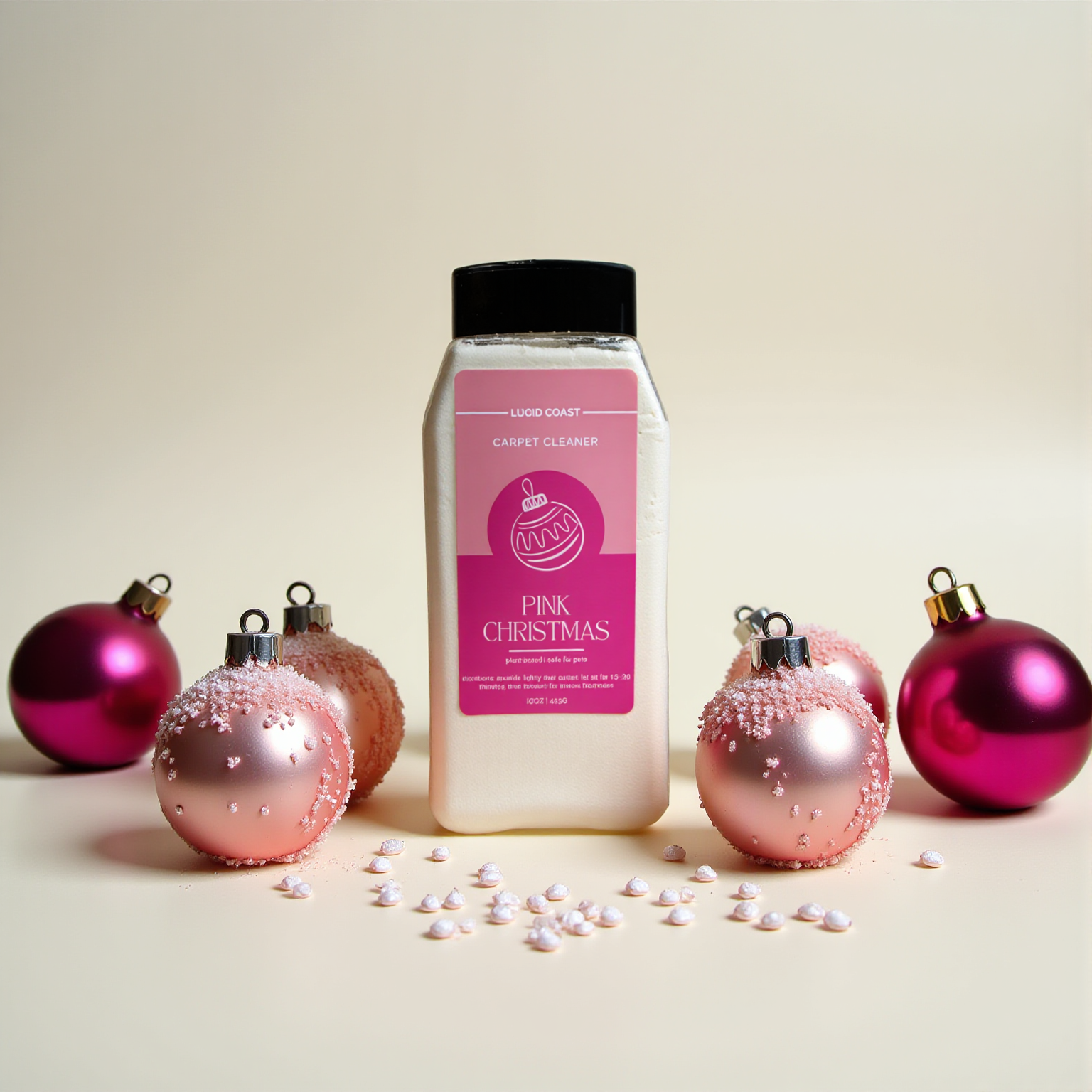 Pink Christmas Carpet Freshener