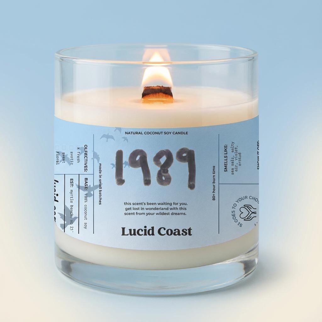 1989 Candle | Coconut Soy Lotion Candle