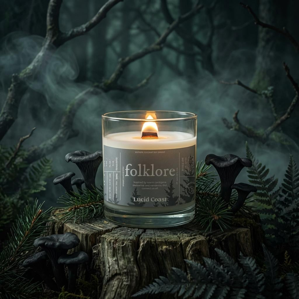 Folklore Candle | Coconut Soy Lotion Candle