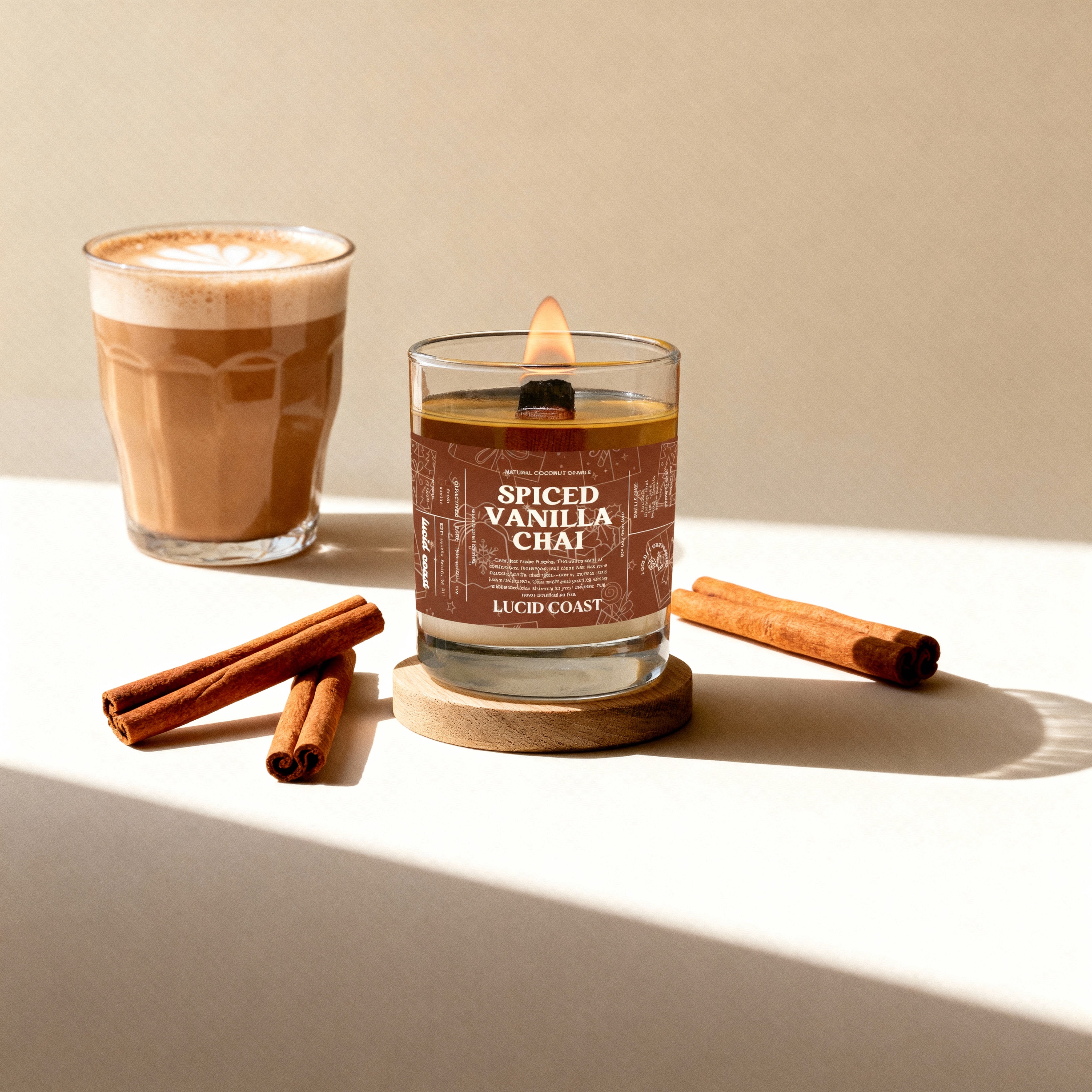 Spiced Vanilla Chai Massage Candle