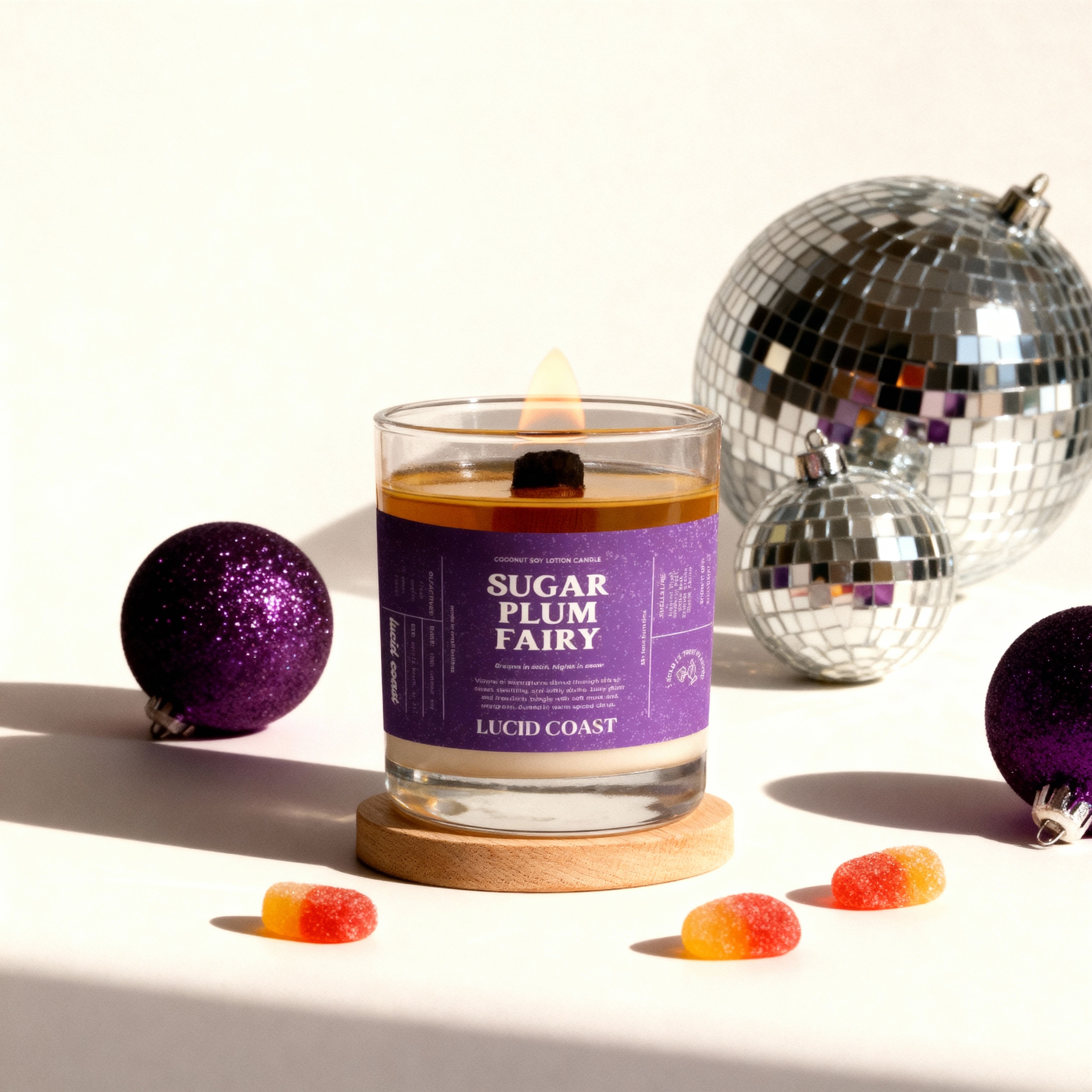Sugar Plum Dreams Massage Candle