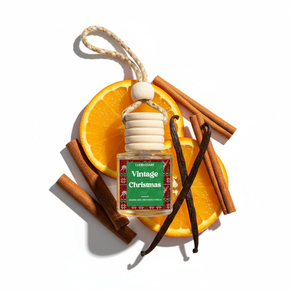 Vintage Christmas Car Diffuser