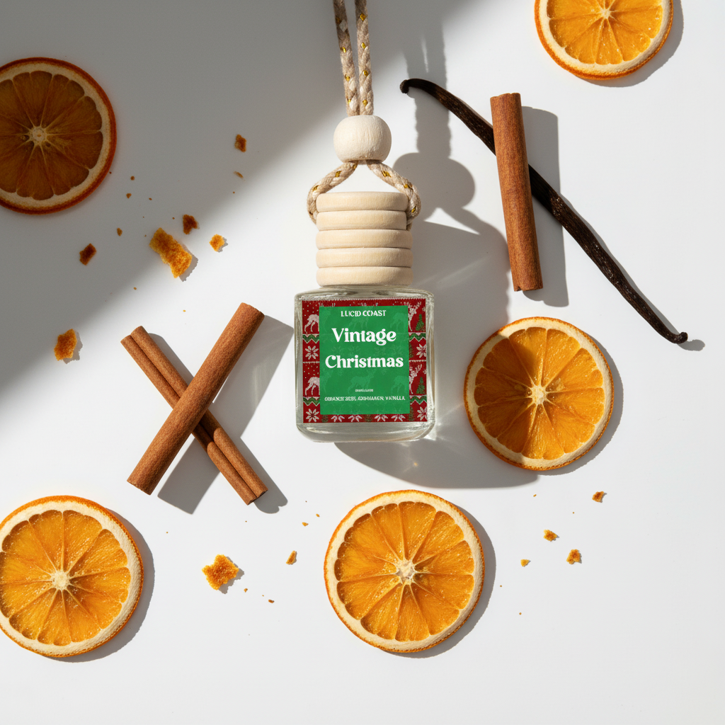 Vintage Christmas Car Diffuser