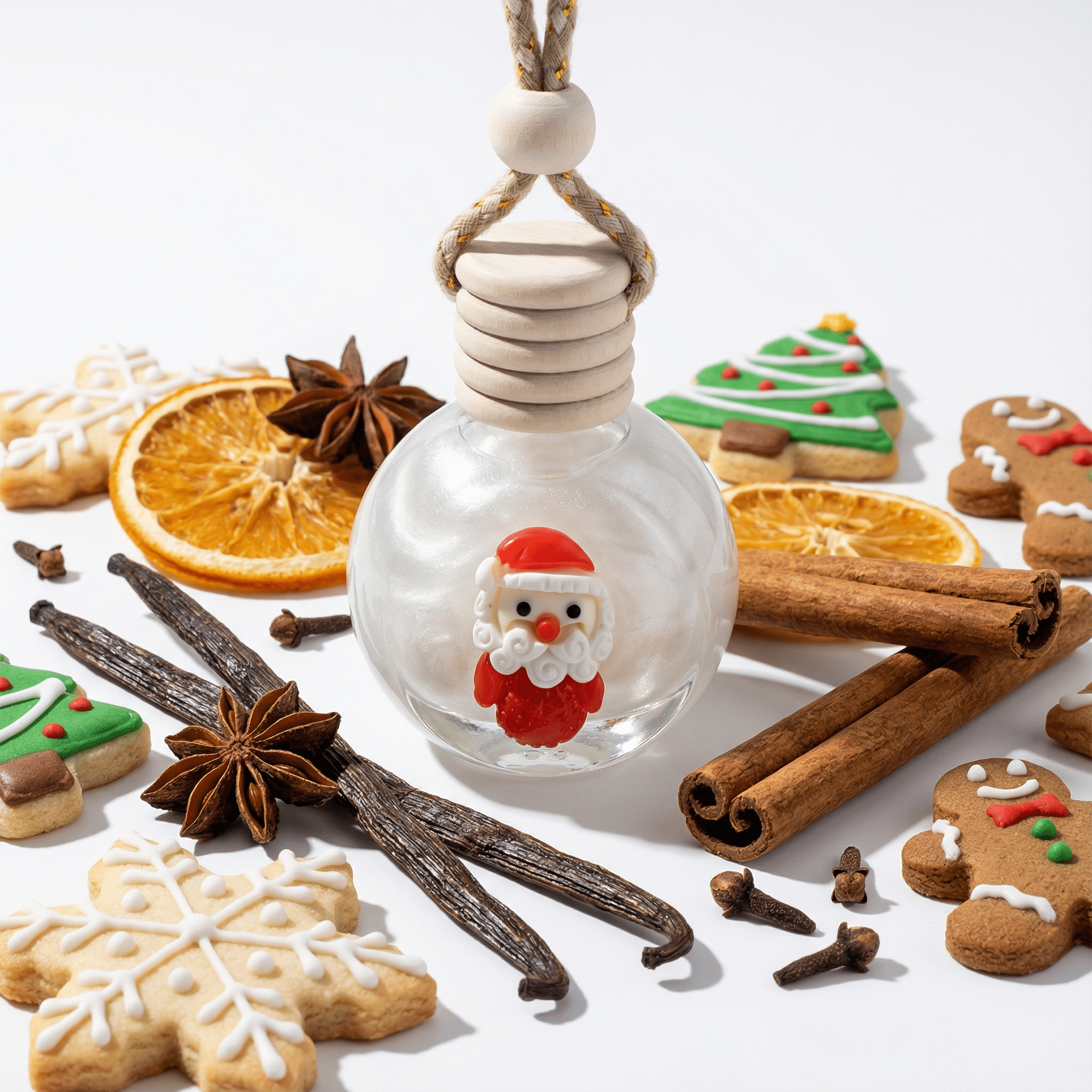 Santa's Cookies Snow Globe Car DIffuser