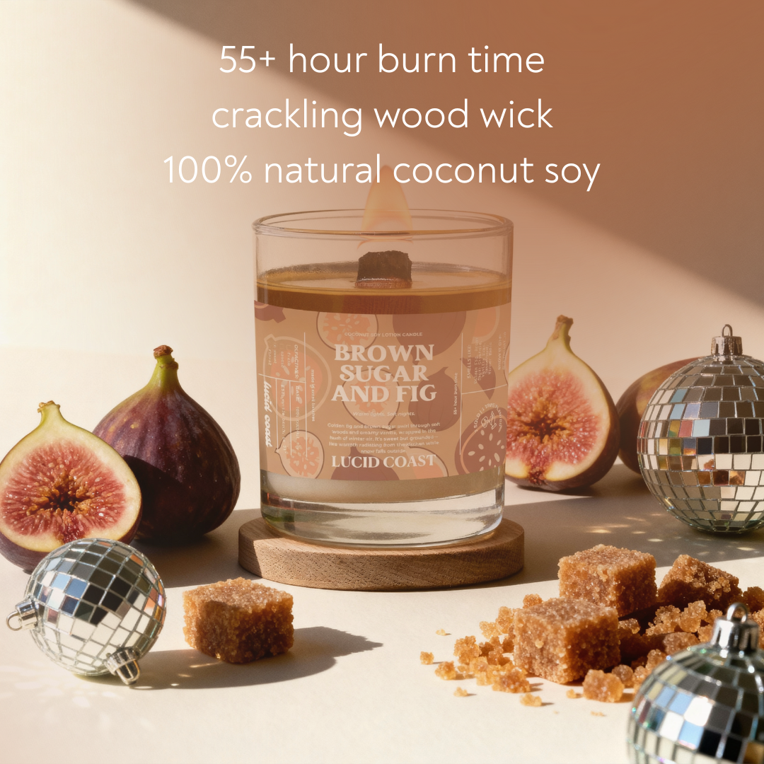 Brown Sugar & Fig Massage Candle