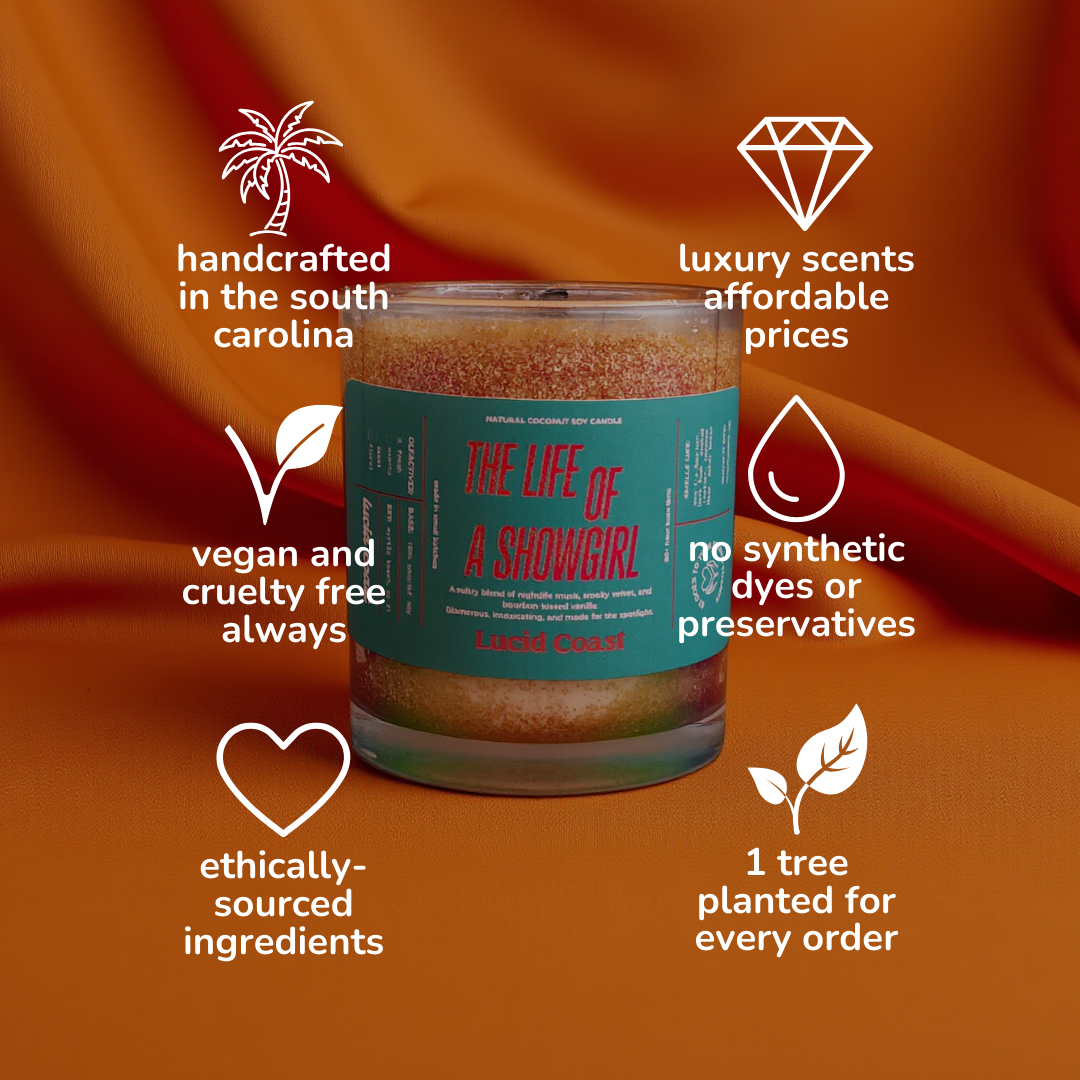 The Life of a Showgirl Massage Candle | Limited Edition