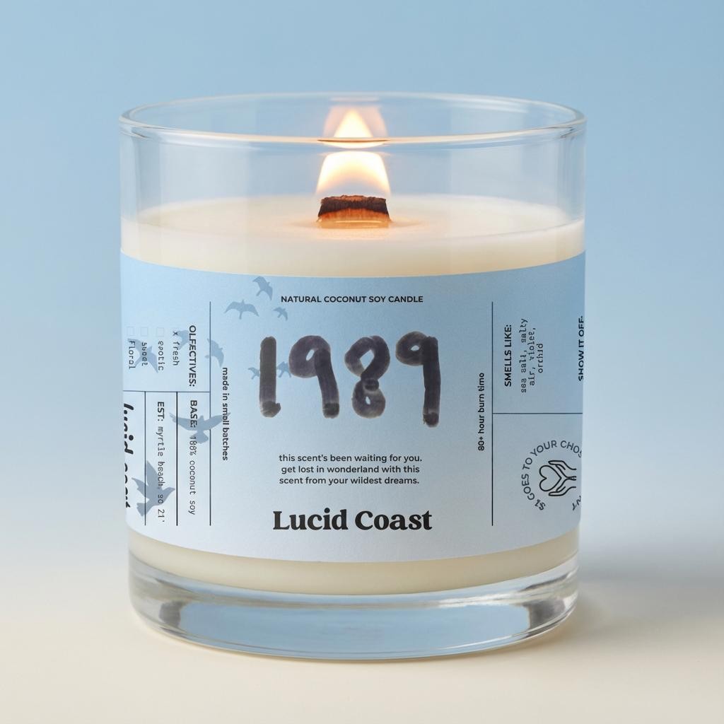 1989 Candle | Coconut Soy Lotion Candle