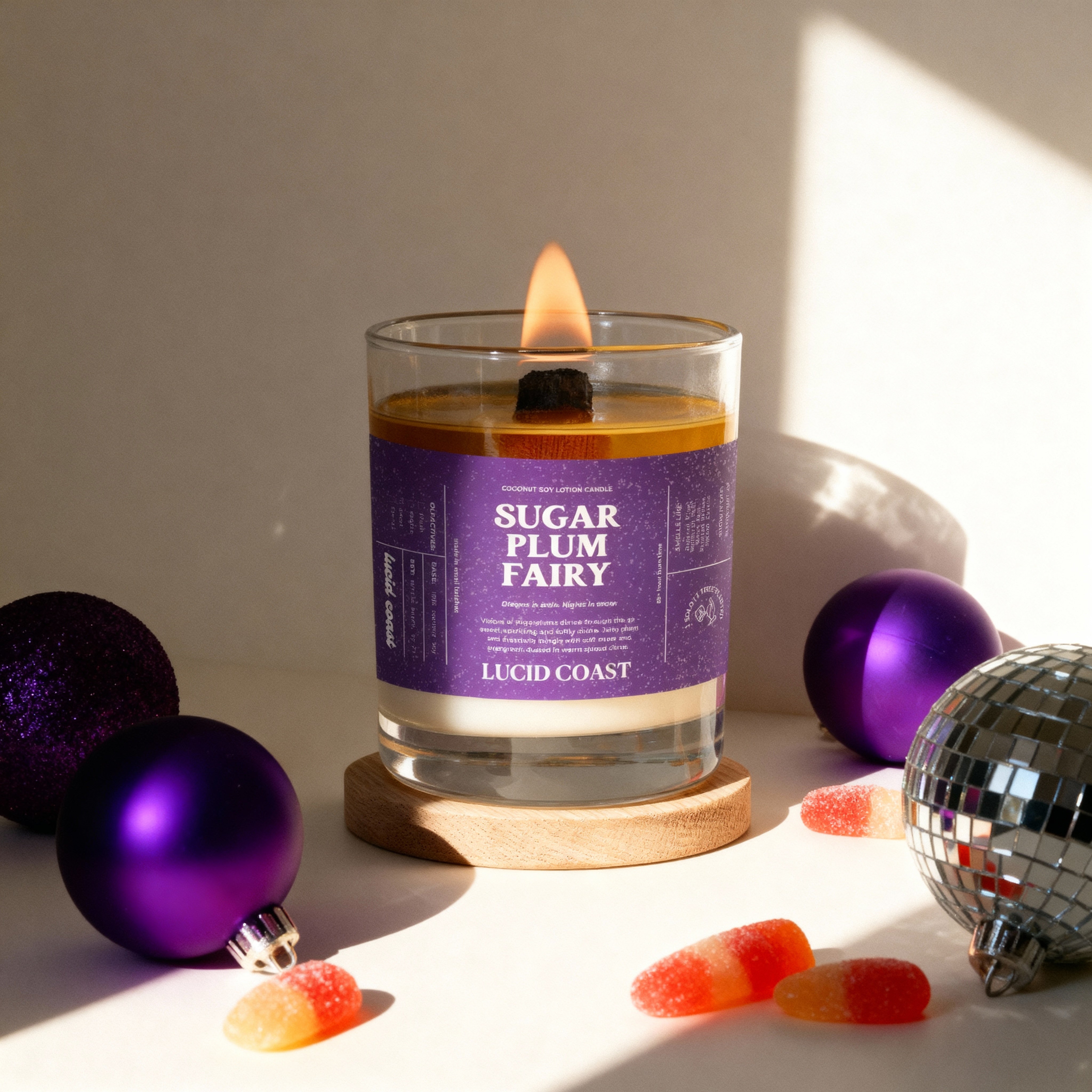 Sugar Plum Dreams Massage Candle