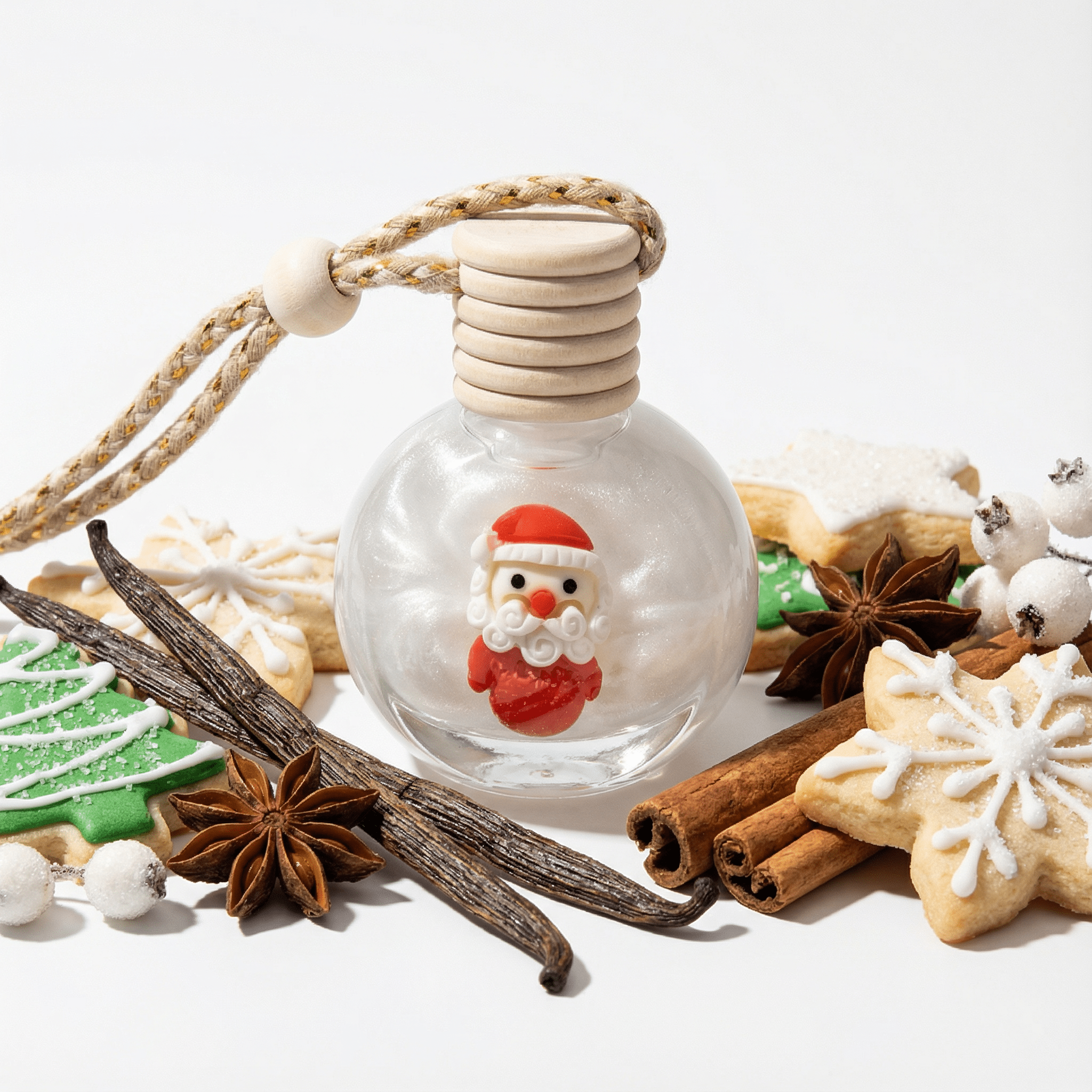 Santa's Cookies Snow Globe Car DIffuser